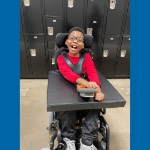GVSU Power Mobility Project tests a new device that could give children in wheelchairs greater autonomy.